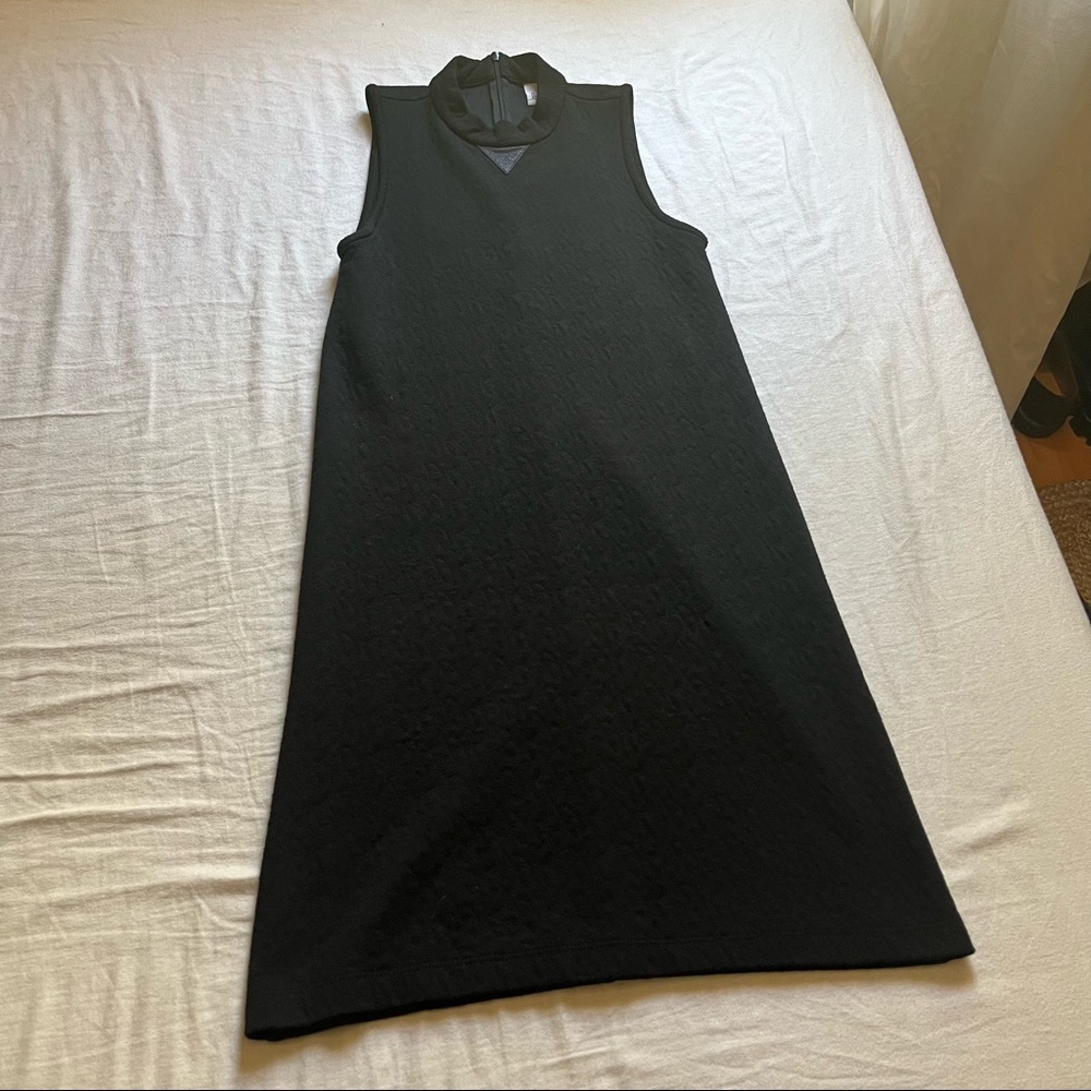 Loup black knit sleeveless mini‎ dress